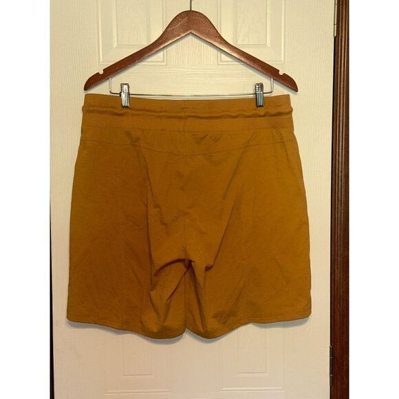 Zyia Active Stretch Sporty Outdoor canyon Shorts Mustard Yellow Size XXXL - Picture 3 of 14